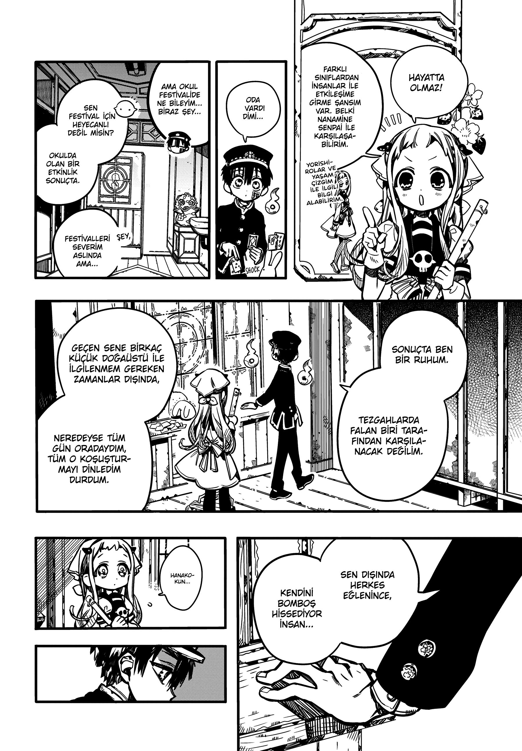 Read Toilet-bound Hanako-kun Türkçe Manga Oku - Güncel Bölümler Manga Online