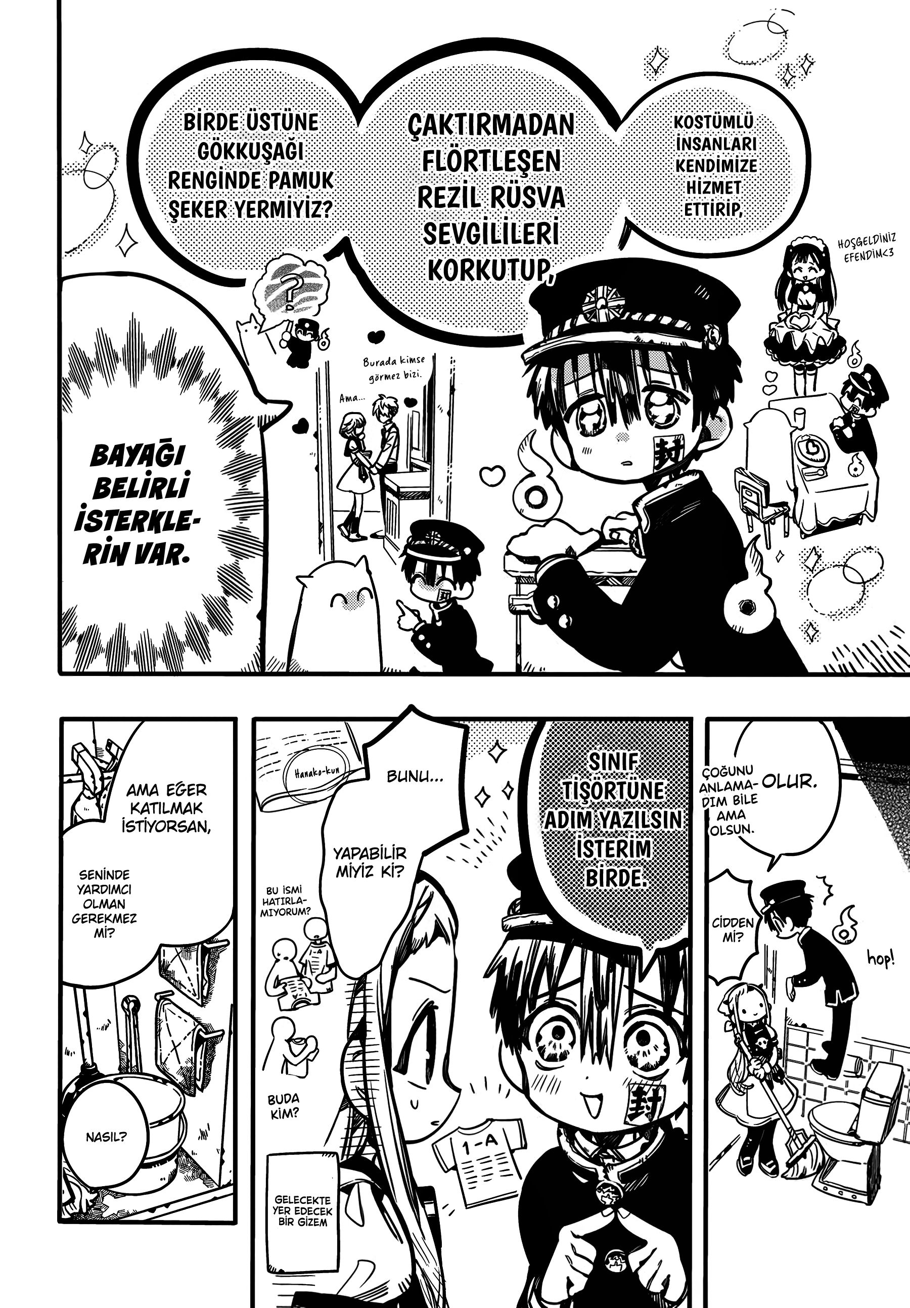 Read Toilet-bound Hanako-kun Türkçe Manga Oku - Güncel Bölümler Manga Online