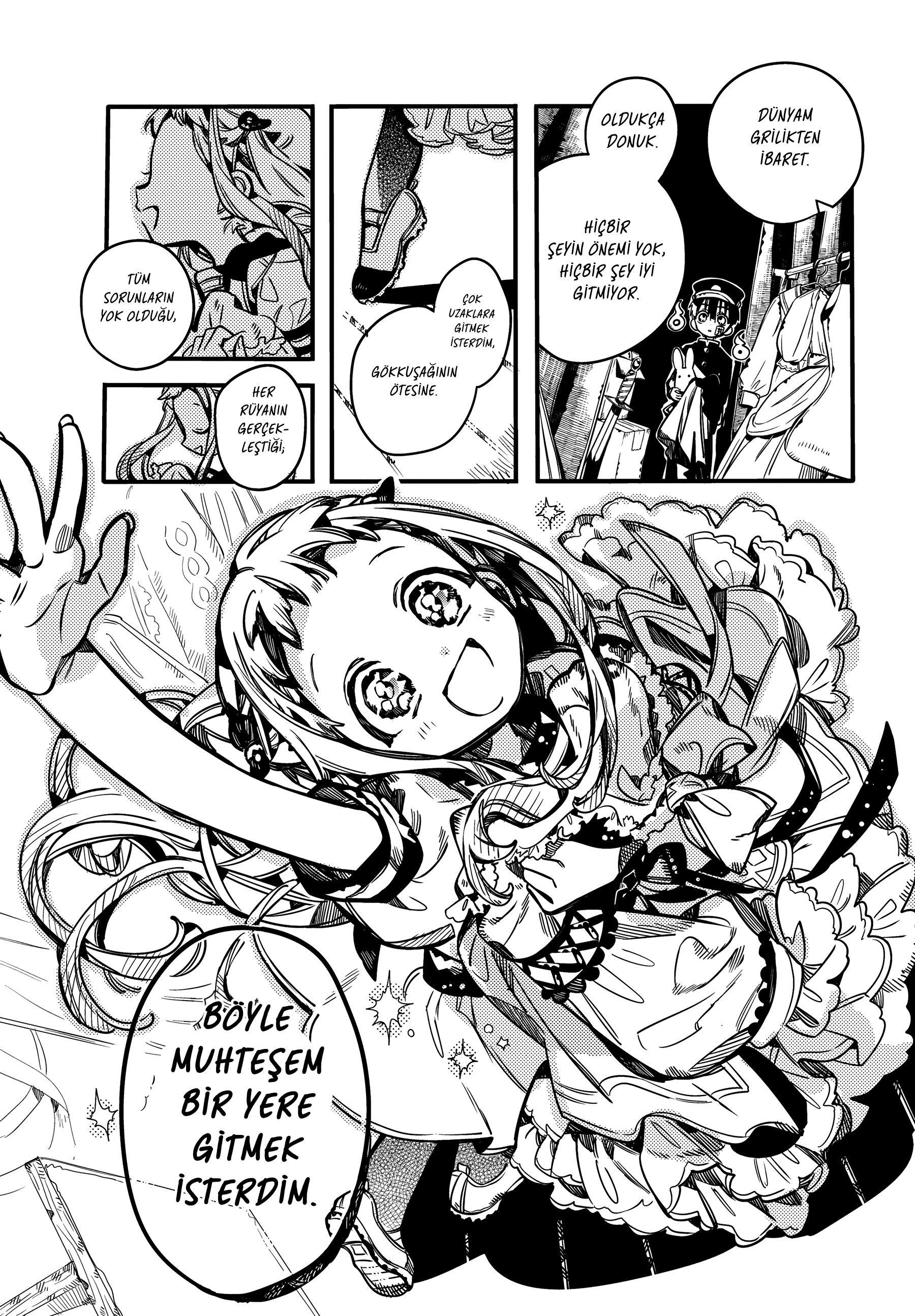 Read Toilet-bound Hanako-kun Türkçe Manga Oku - Güncel Bölümler Manga Online