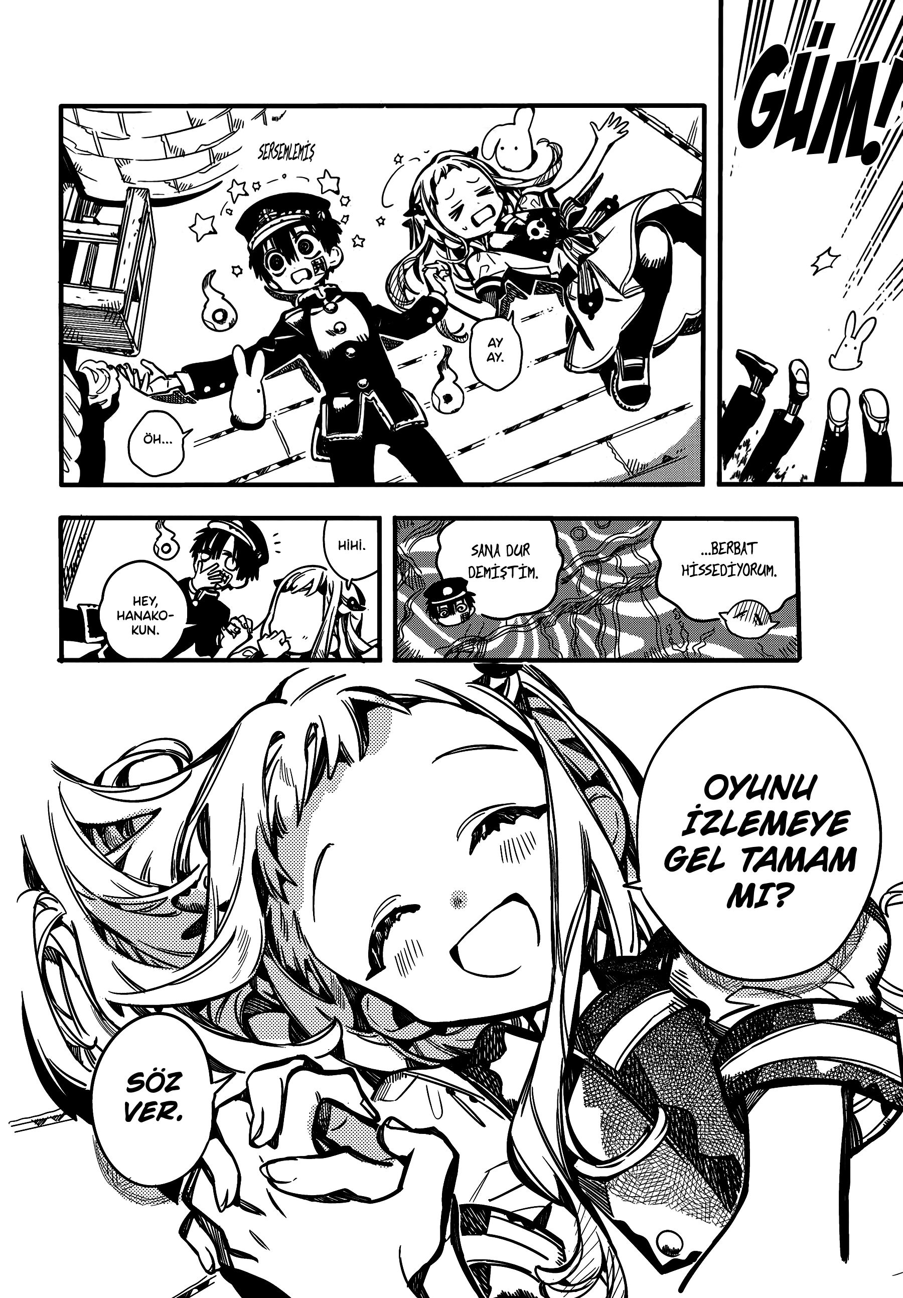 Read Toilet-bound Hanako-kun Türkçe Manga Oku - Güncel Bölümler Manga Online