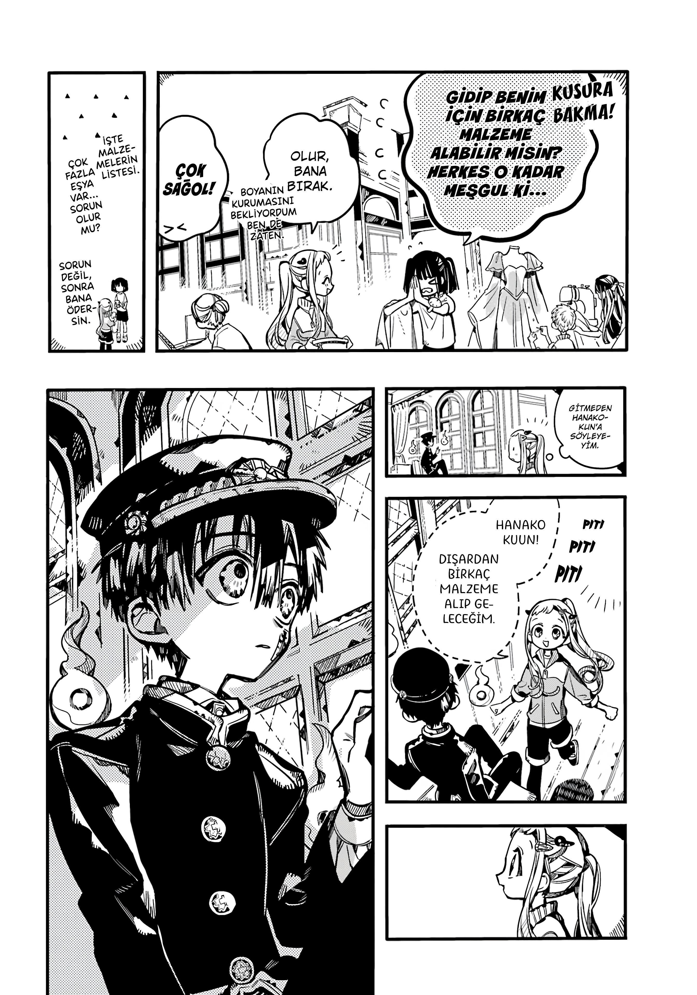 Read Toilet-bound Hanako-kun Türkçe Manga Oku - Güncel Bölümler Manga Online