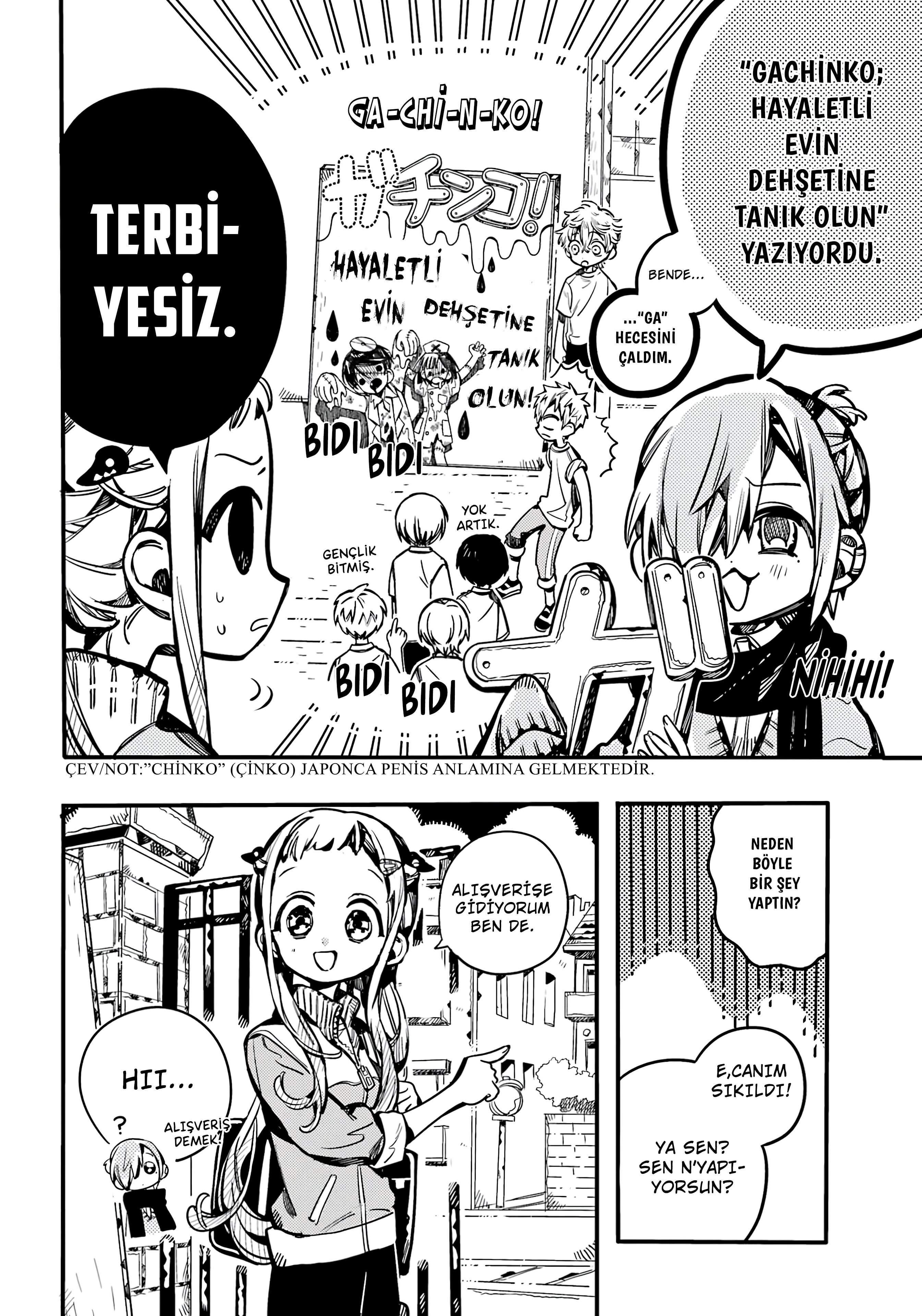 Read Toilet-bound Hanako-kun Türkçe Manga Oku - Güncel Bölümler Manga Online