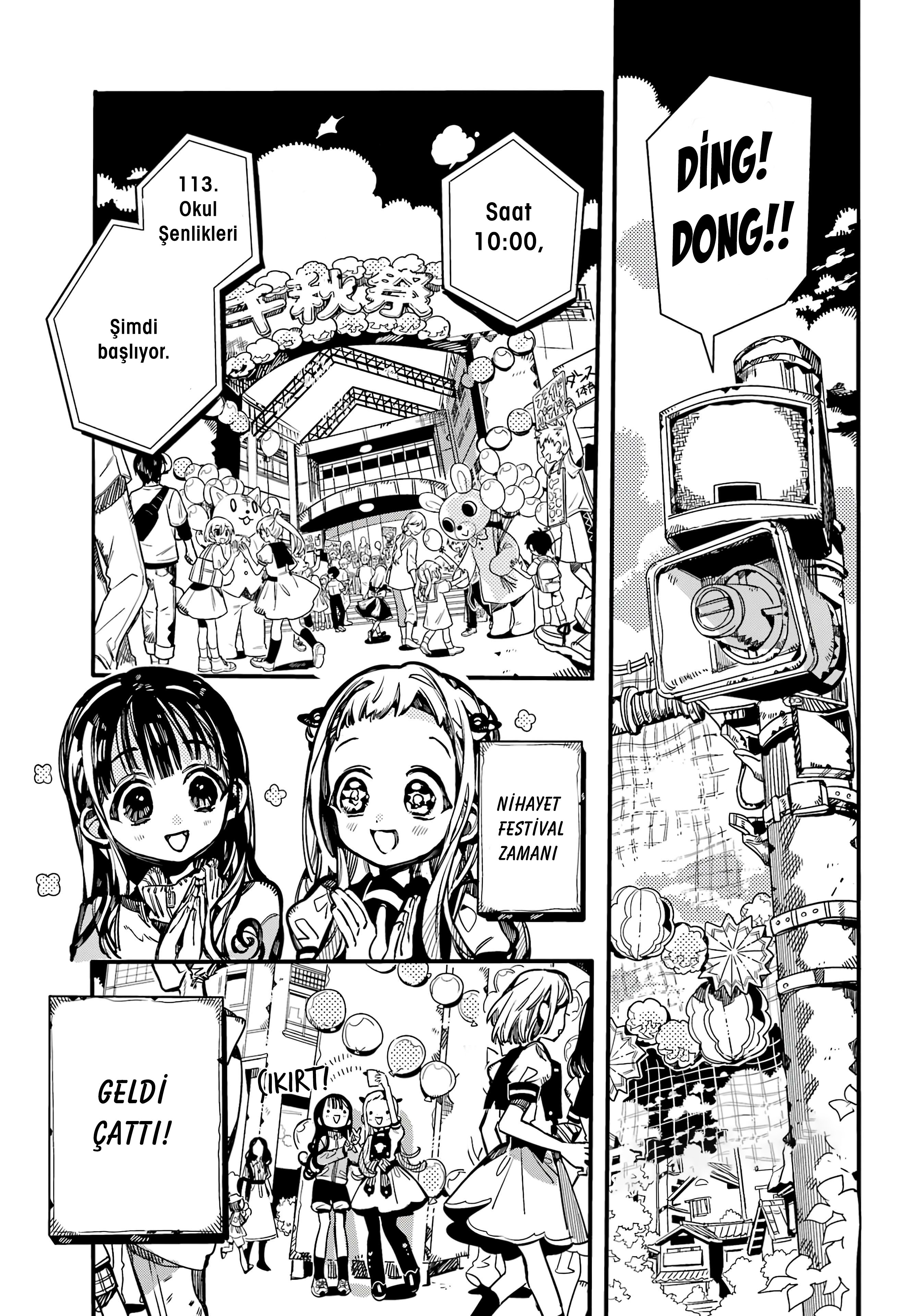 Read Toilet-bound Hanako-kun Türkçe Manga Oku - Güncel Bölümler Manga Online