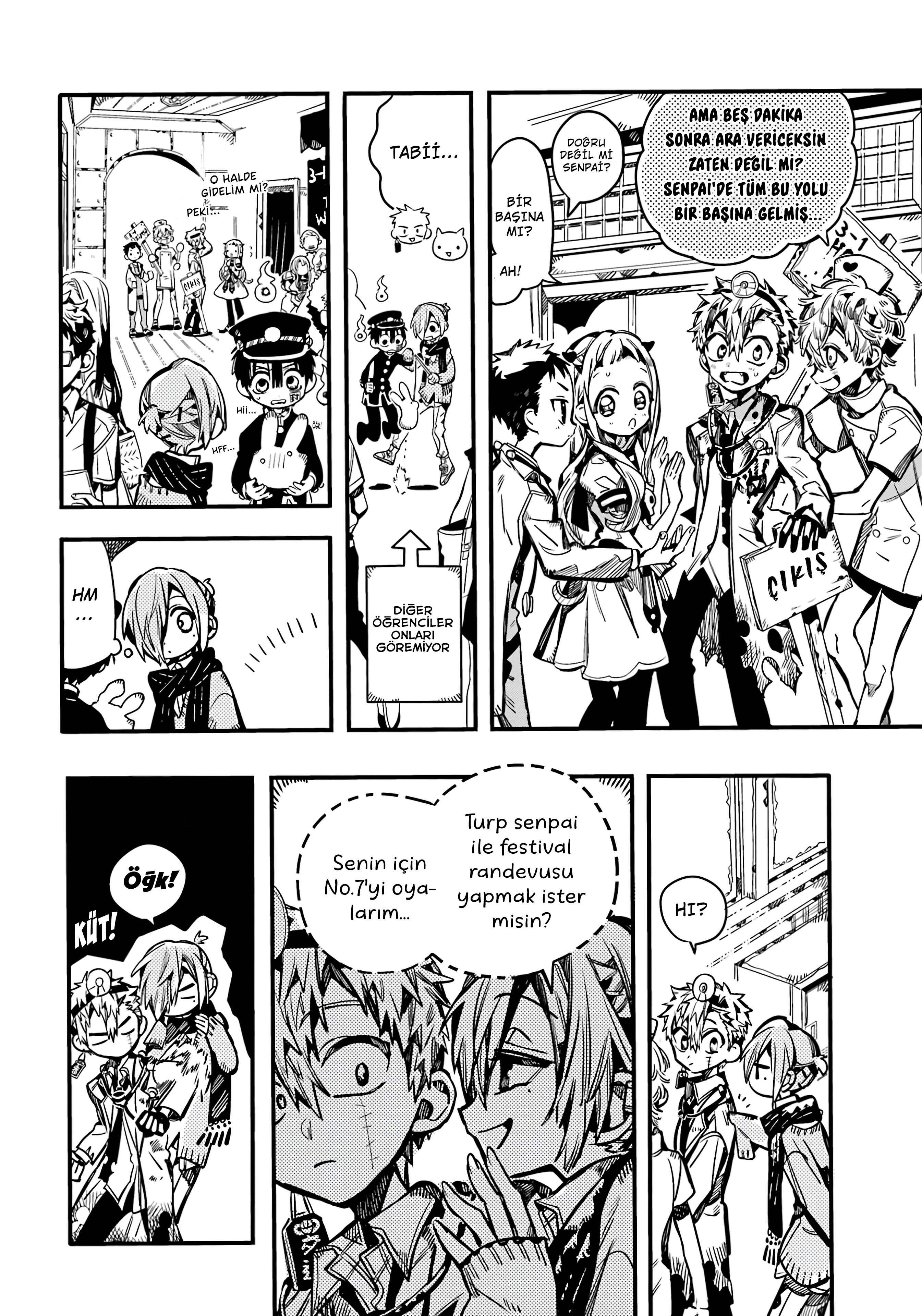 Read Toilet-bound Hanako-kun Türkçe Manga Oku - Güncel Bölümler Manga Online