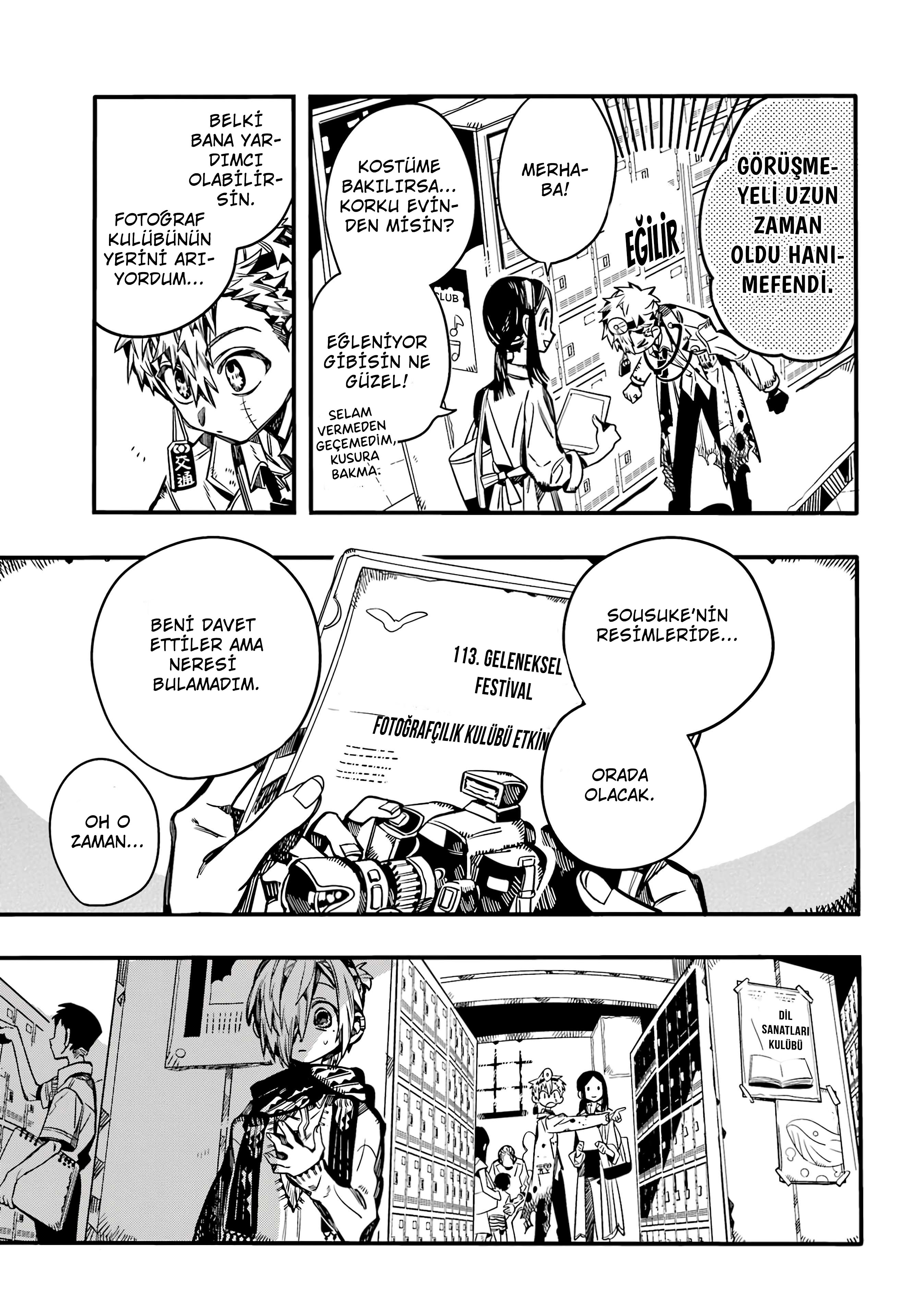 Read Toilet-bound Hanako-kun Türkçe Manga Oku - Güncel Bölümler Manga Online