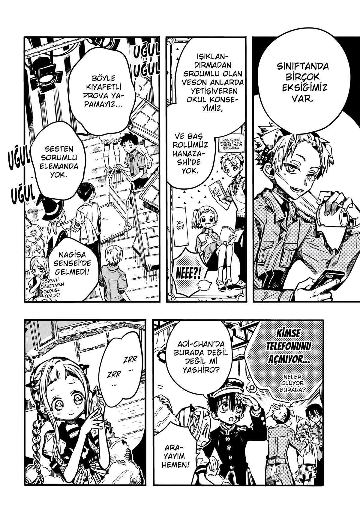 Read Toilet-bound Hanako-kun Türkçe Manga Oku - Güncel Bölümler Manga Online