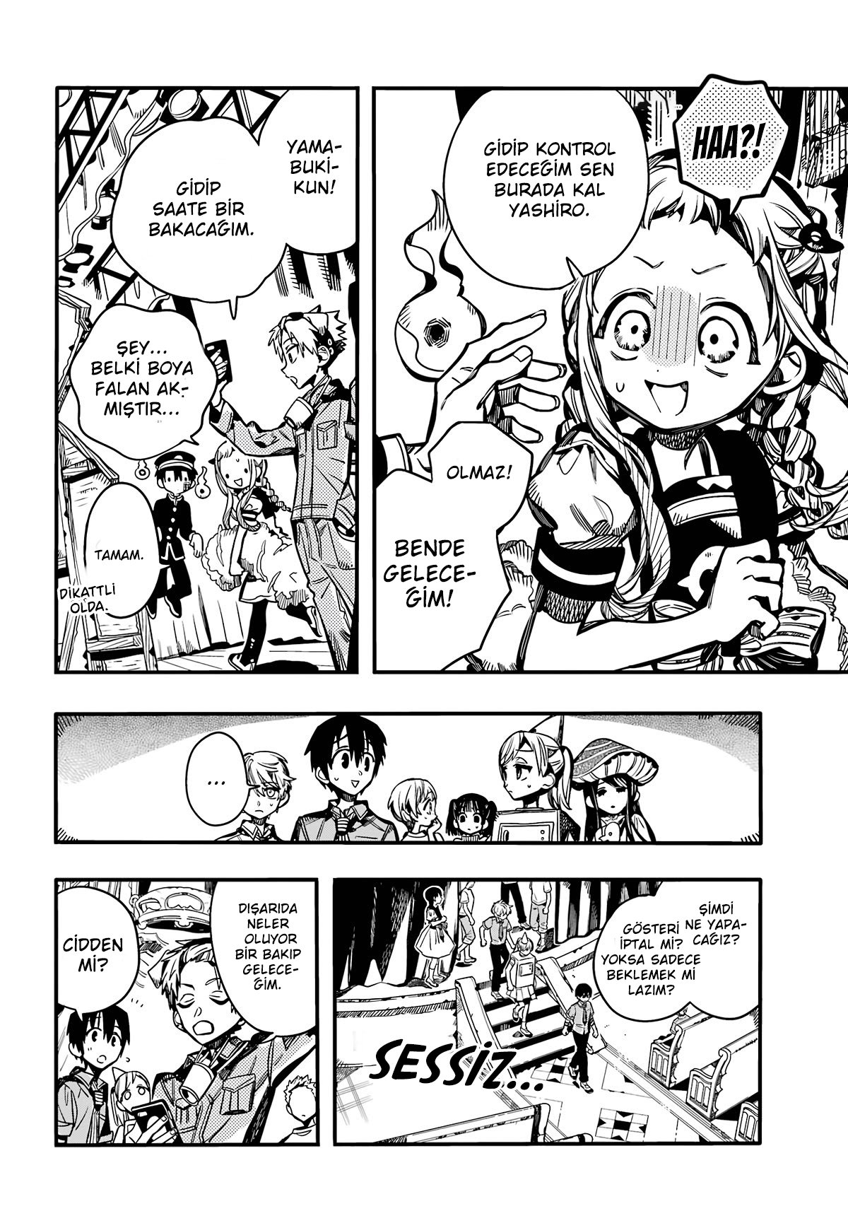 Read Toilet-bound Hanako-kun Türkçe Manga Oku - Güncel Bölümler Manga Online