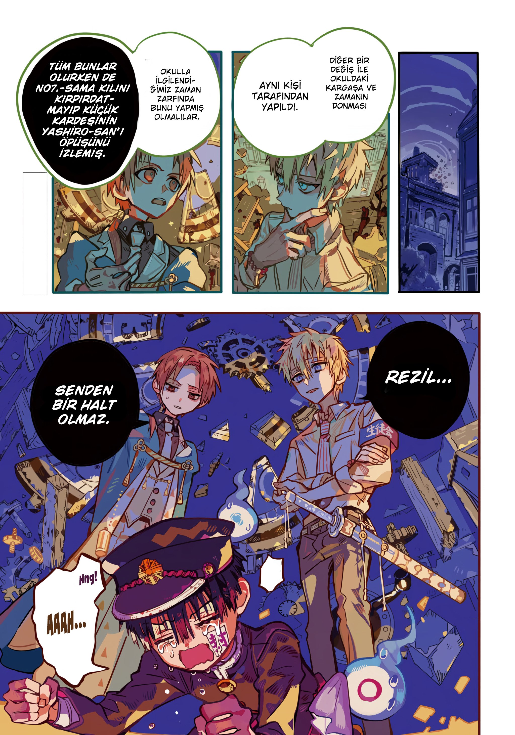 Read Toilet-bound Hanako-kun Türkçe Manga Oku - Güncel Bölümler Manga Online