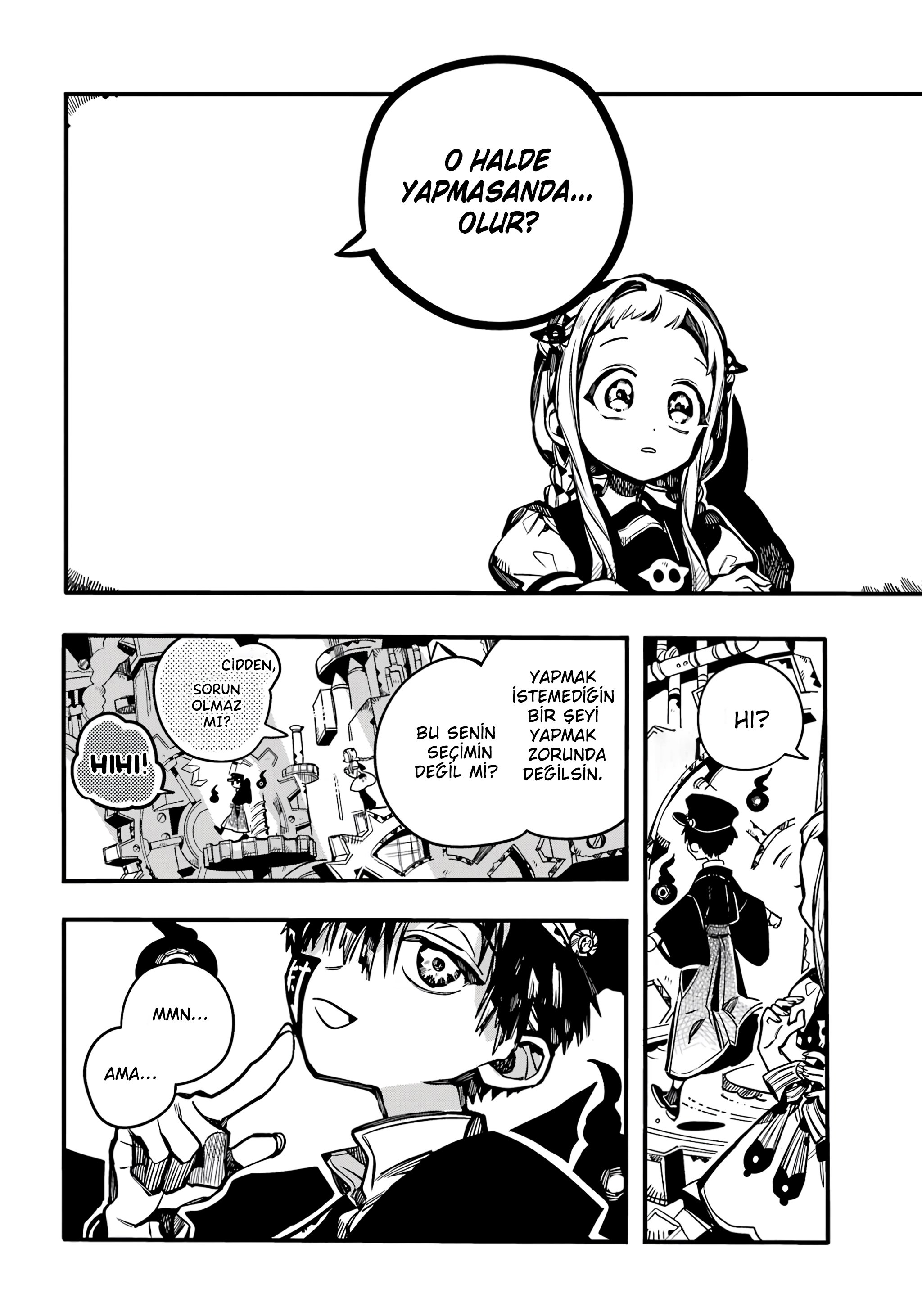 Read Toilet-bound Hanako-kun Türkçe Manga Oku - Güncel Bölümler Manga Online