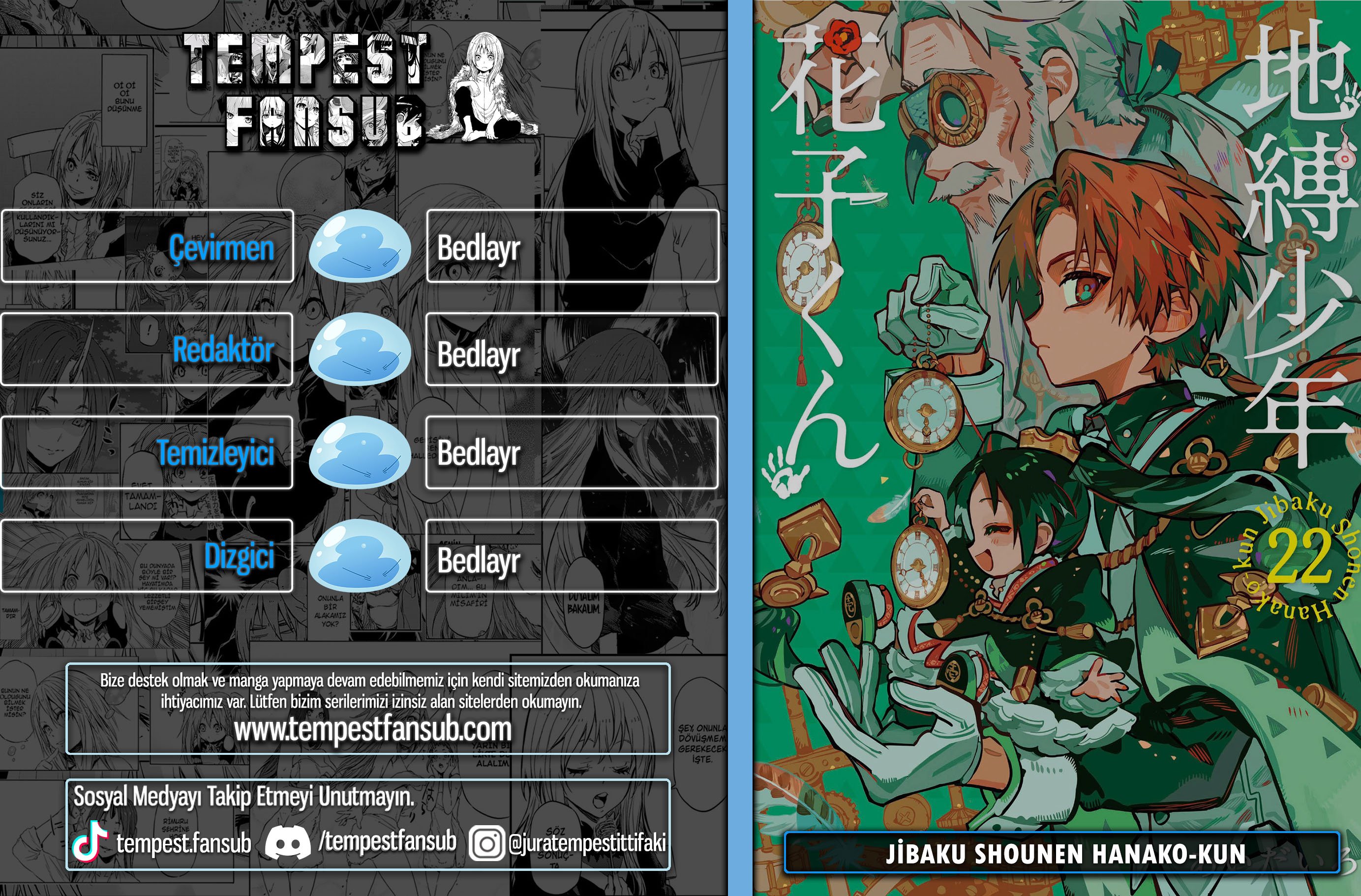 Read Toilet-bound Hanako-kun Türkçe Manga Oku - Güncel Bölümler Manga Online