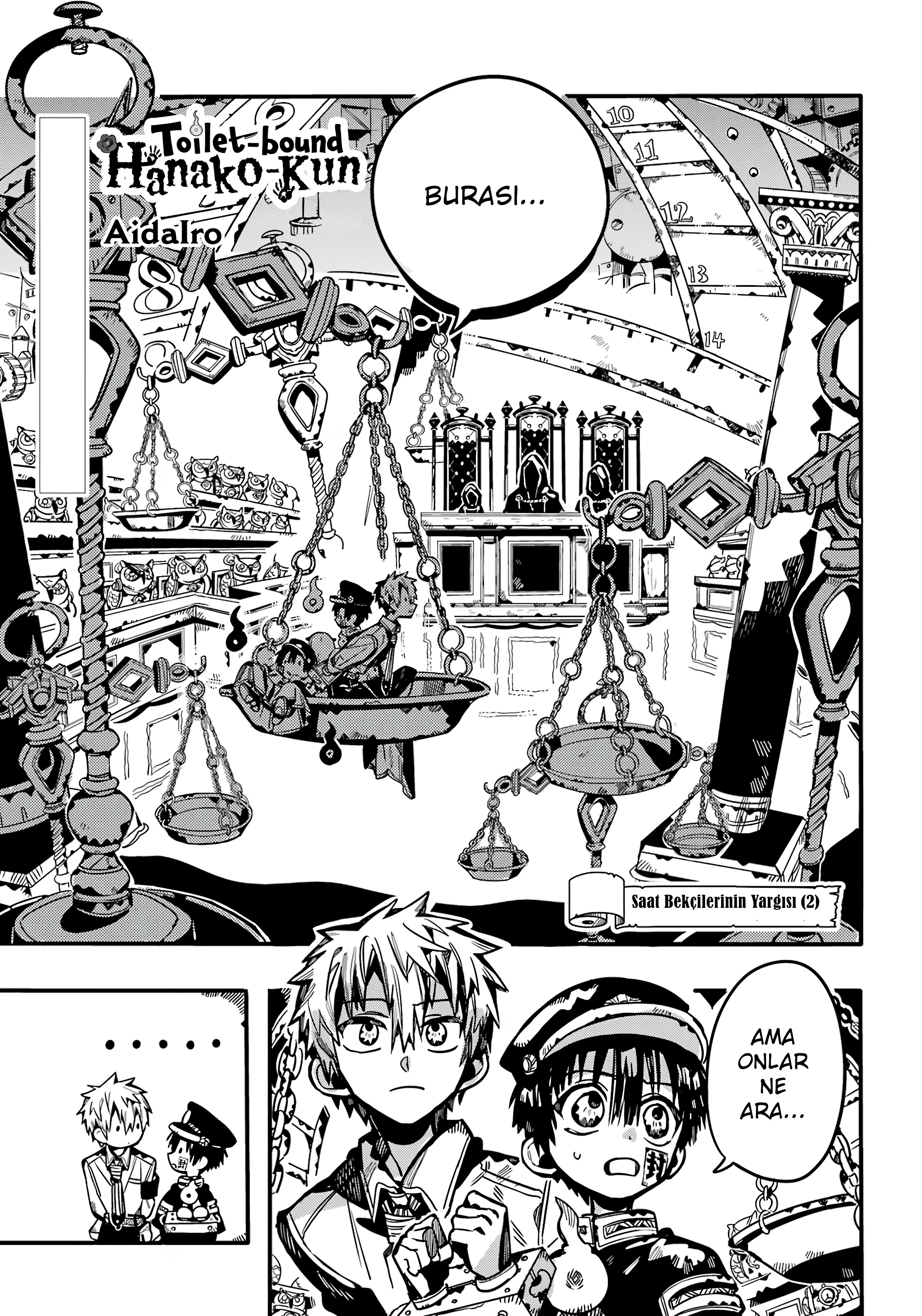 Read Toilet-bound Hanako-kun Türkçe Manga Oku - Güncel Bölümler Manga Online