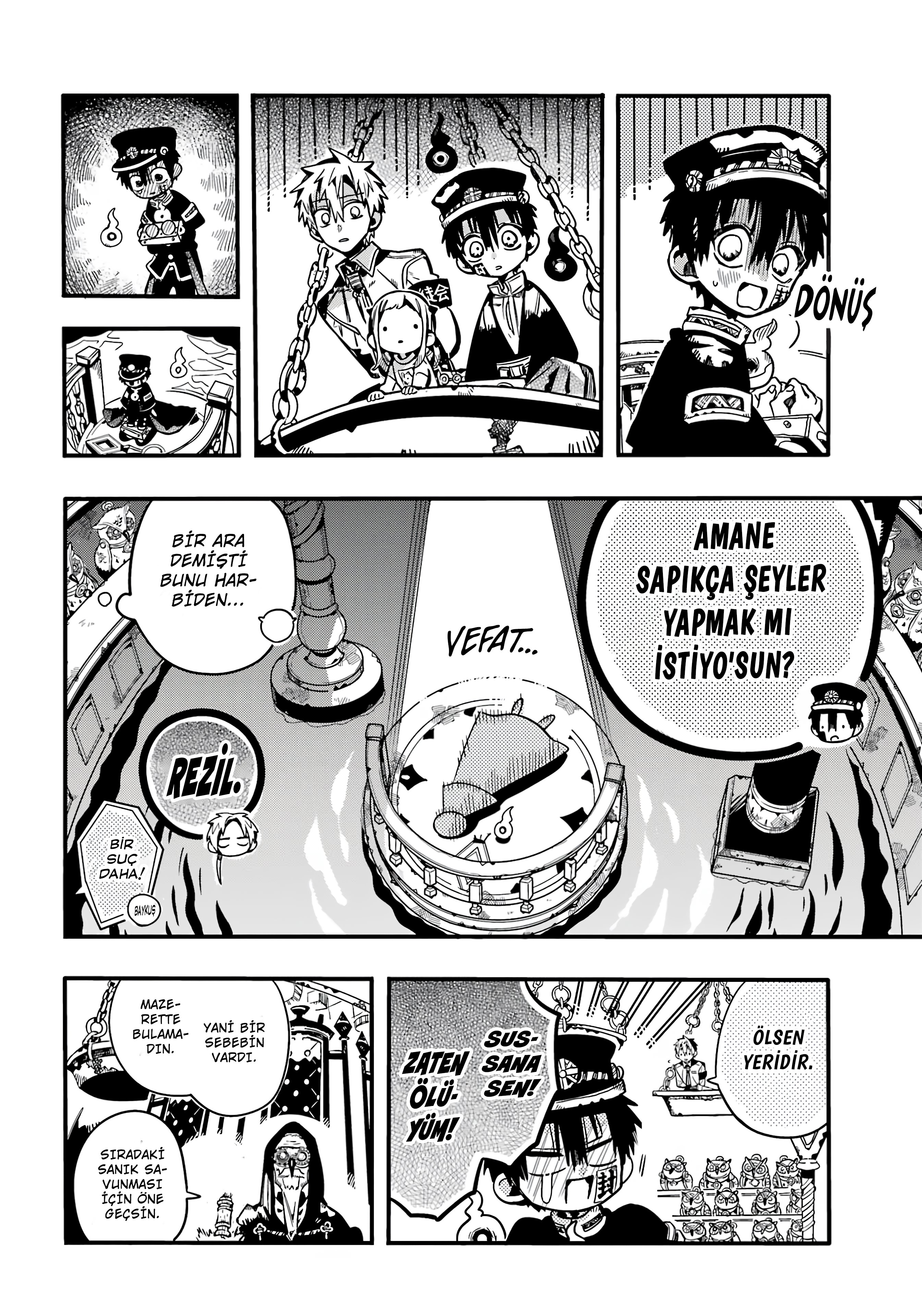 Read Toilet-bound Hanako-kun Türkçe Manga Oku - Güncel Bölümler Manga Online