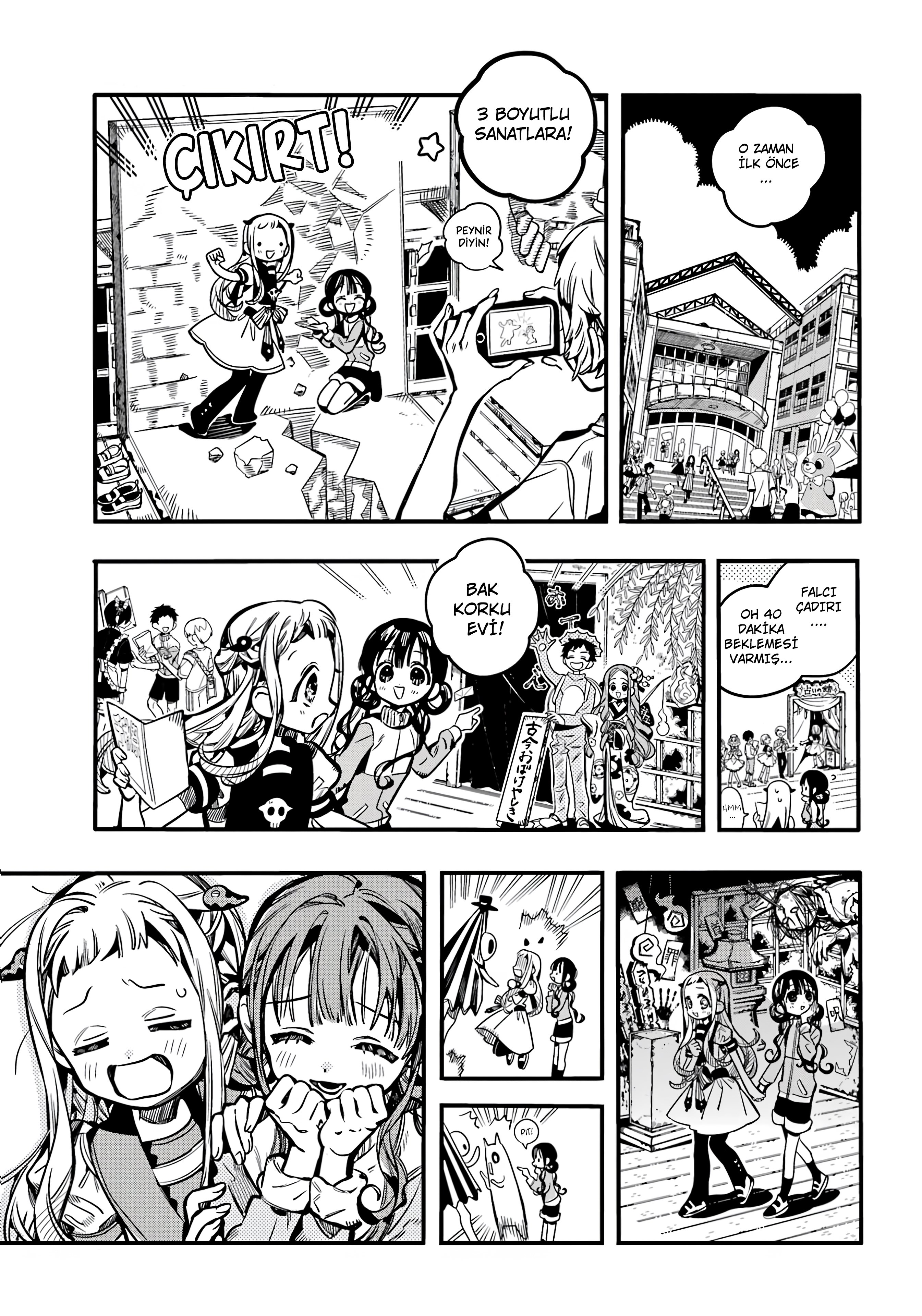 Read Toilet-bound Hanako-kun Türkçe Manga Oku - Güncel Bölümler Manga Online