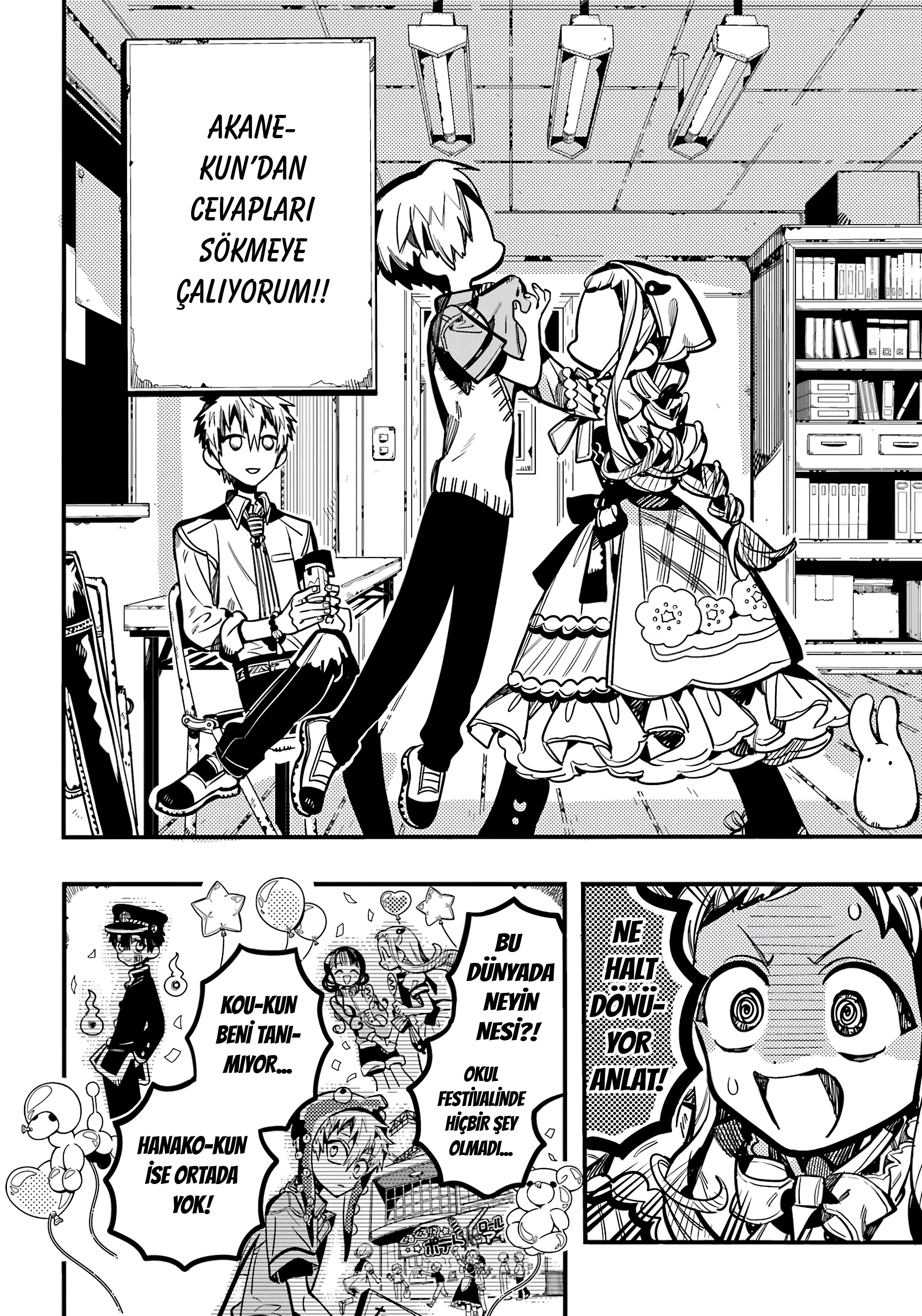 Read Toilet-bound Hanako-kun Türkçe Manga Oku - Güncel Bölümler Manga Online