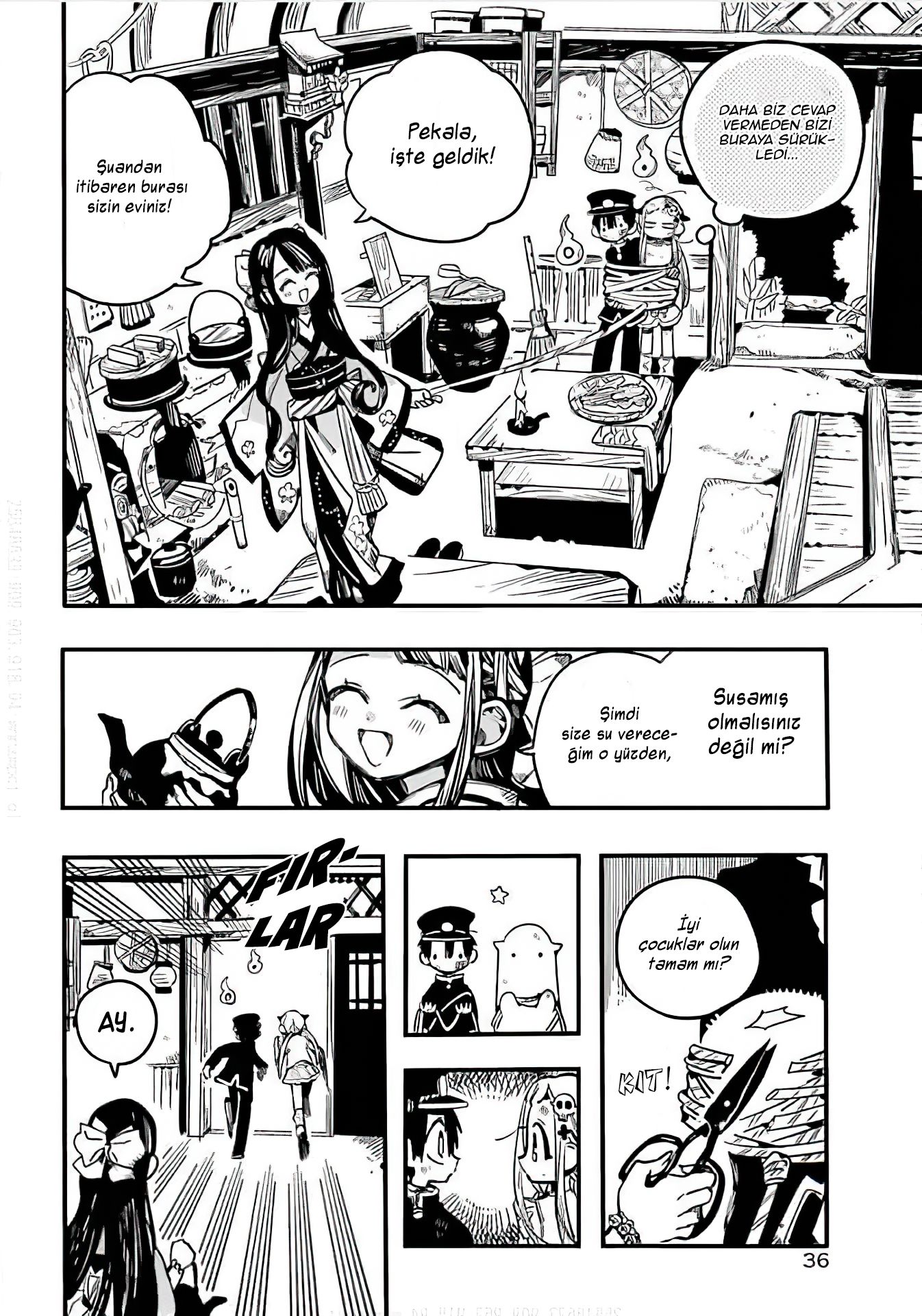 Read Toilet-bound Hanako-kun Türkçe Manga Oku - Güncel Bölümler Manga Online