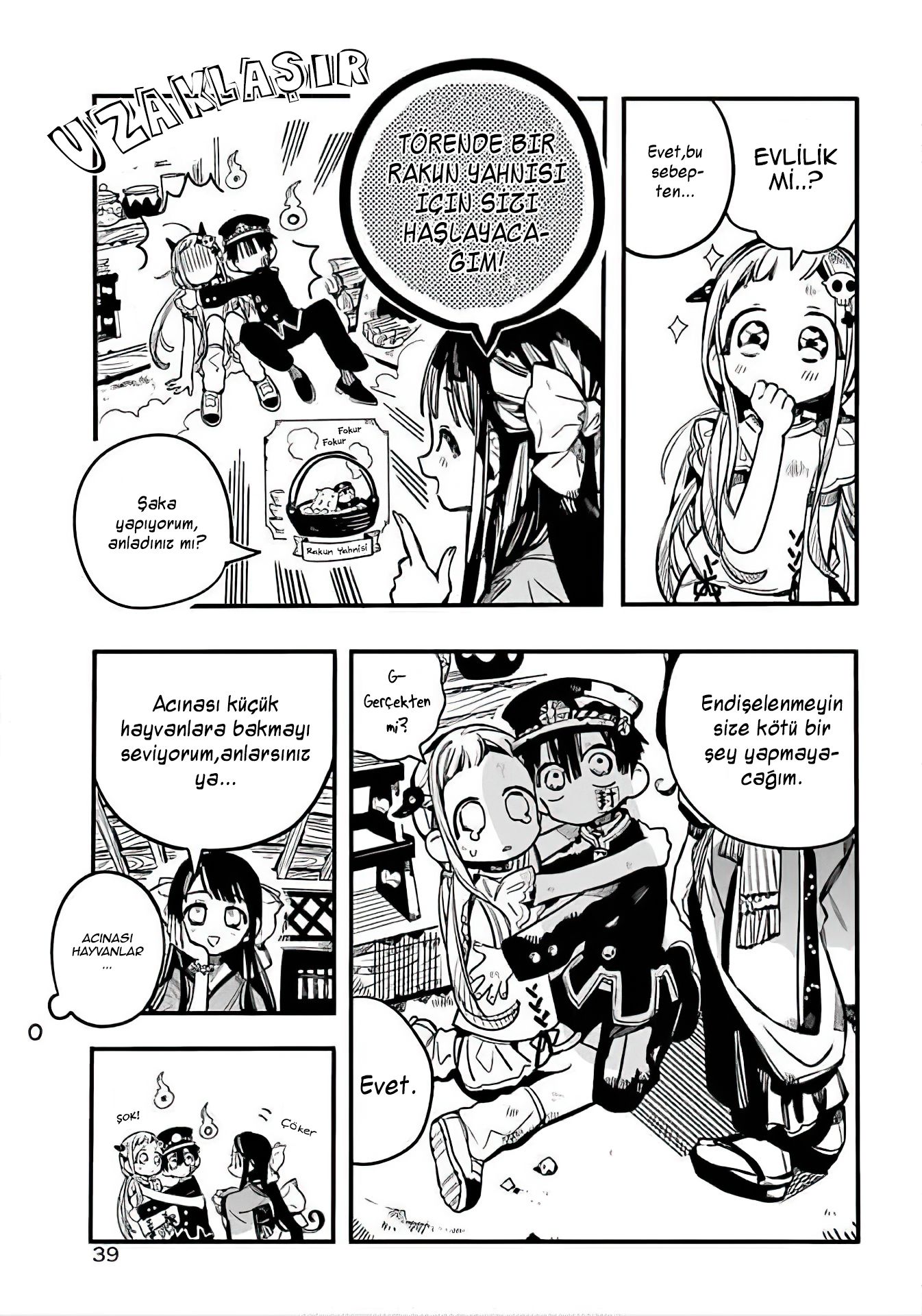 Read Toilet-bound Hanako-kun Türkçe Manga Oku - Güncel Bölümler Manga Online