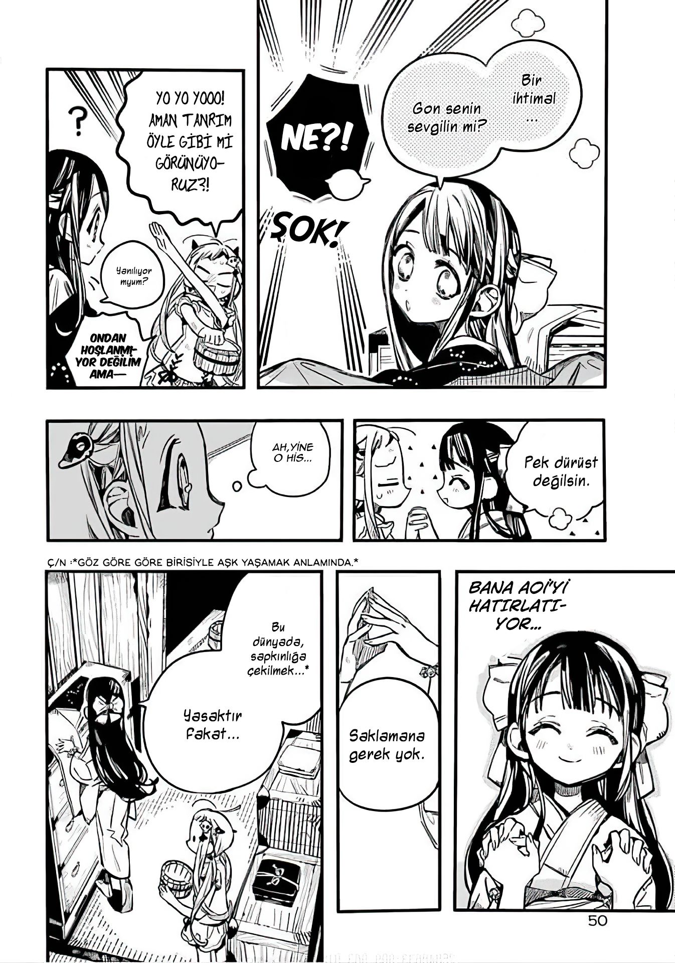 Read Toilet-bound Hanako-kun Türkçe Manga Oku - Güncel Bölümler Manga Online
