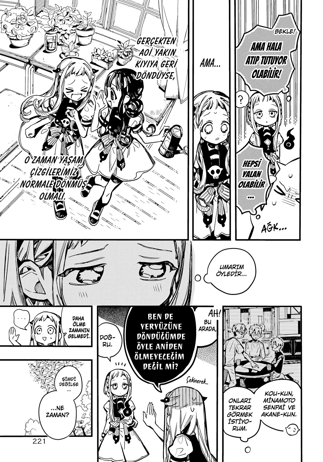 Read Toilet-bound Hanako-kun Türkçe Manga Oku - Güncel Bölümler Manga Online