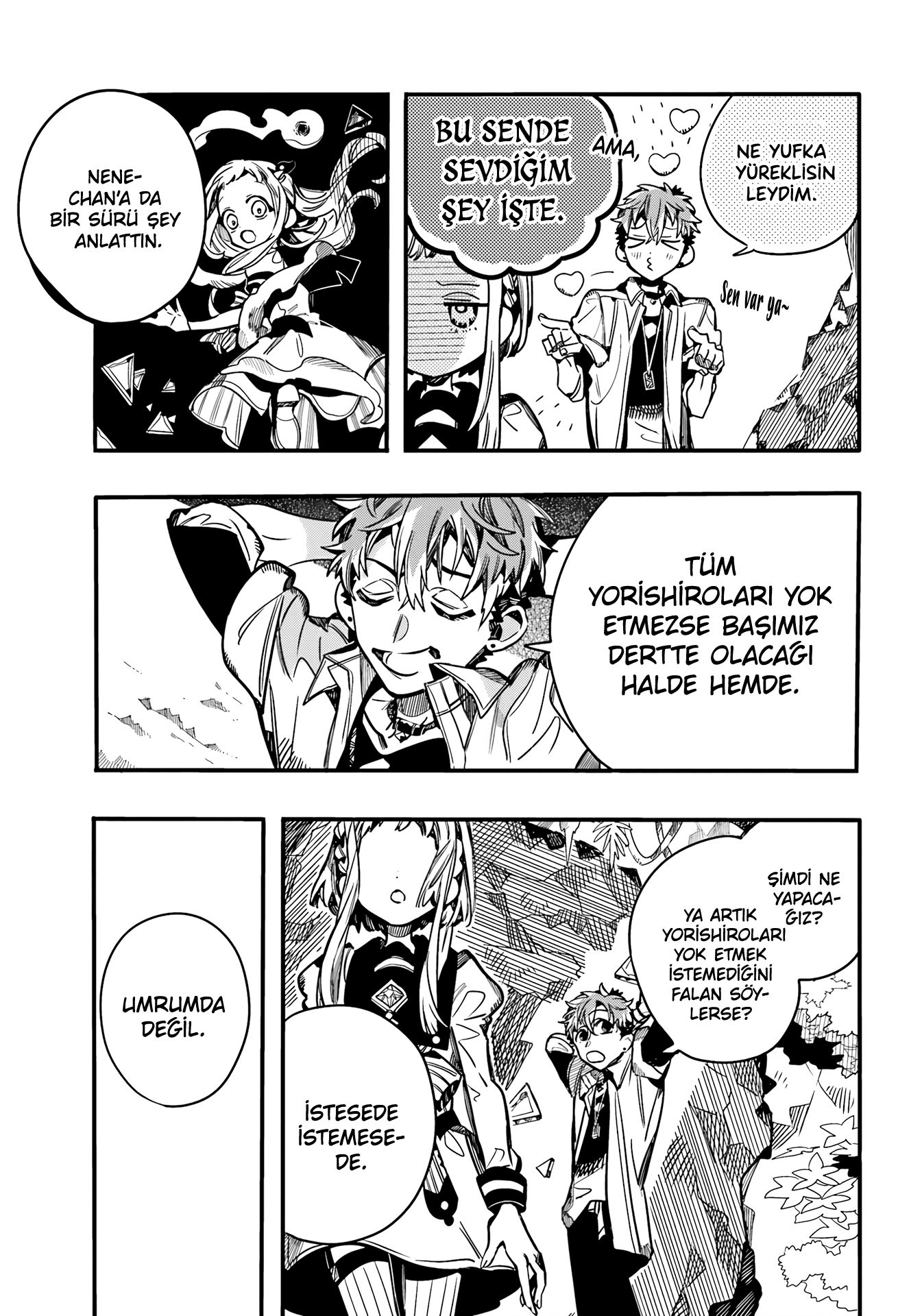 Read Toilet-bound Hanako-kun Türkçe Manga Oku - Güncel Bölümler Manga Online