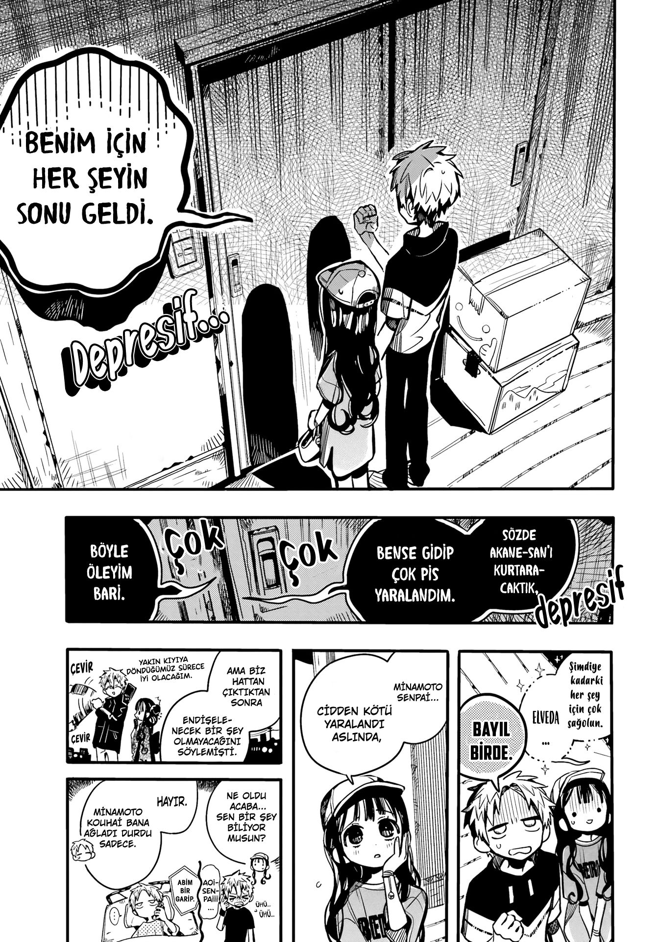 Read Toilet-bound Hanako-kun Türkçe Manga Oku - Güncel Bölümler Manga Online