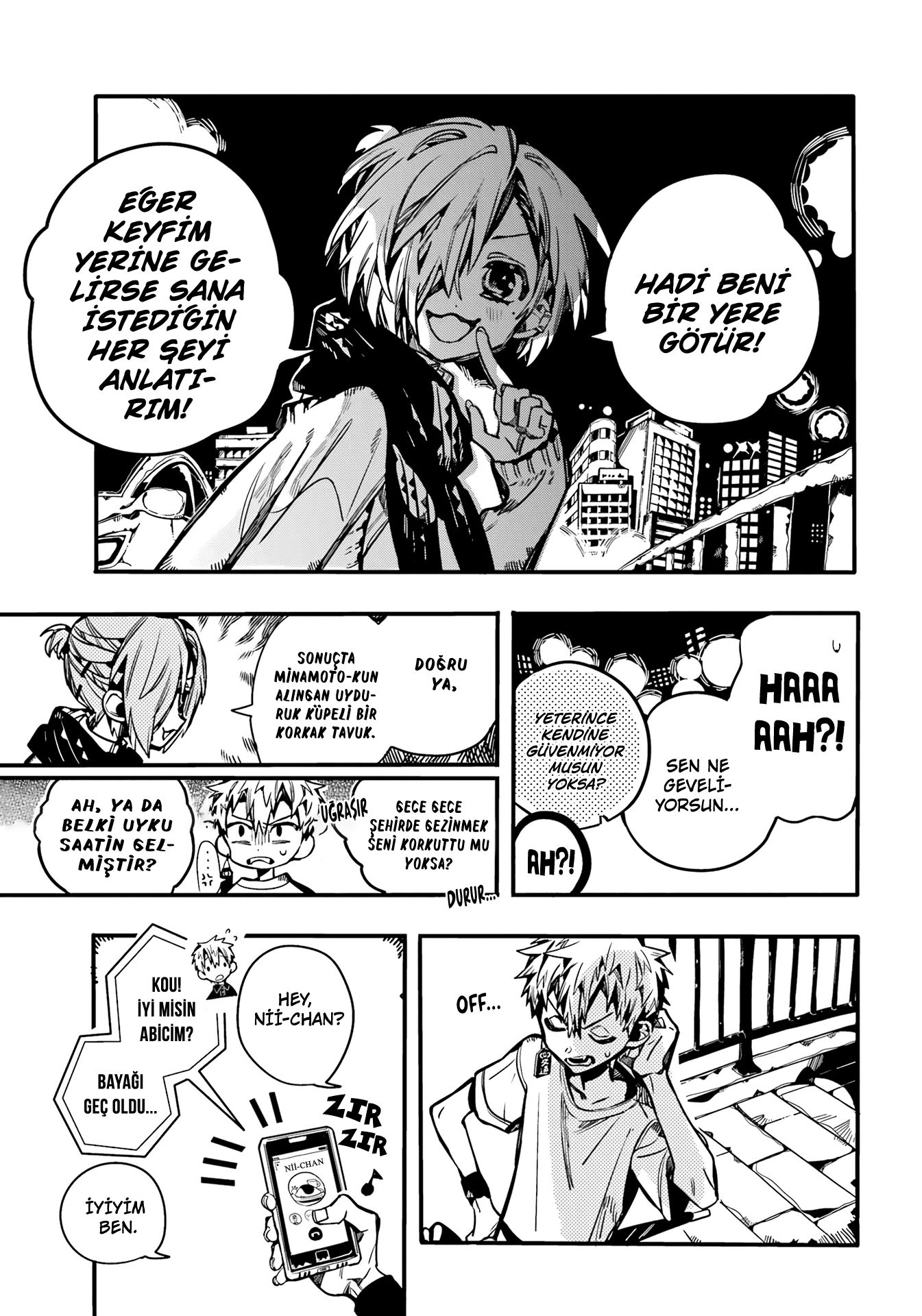 Read Toilet-bound Hanako-kun Türkçe Manga Oku - Güncel Bölümler Manga Online