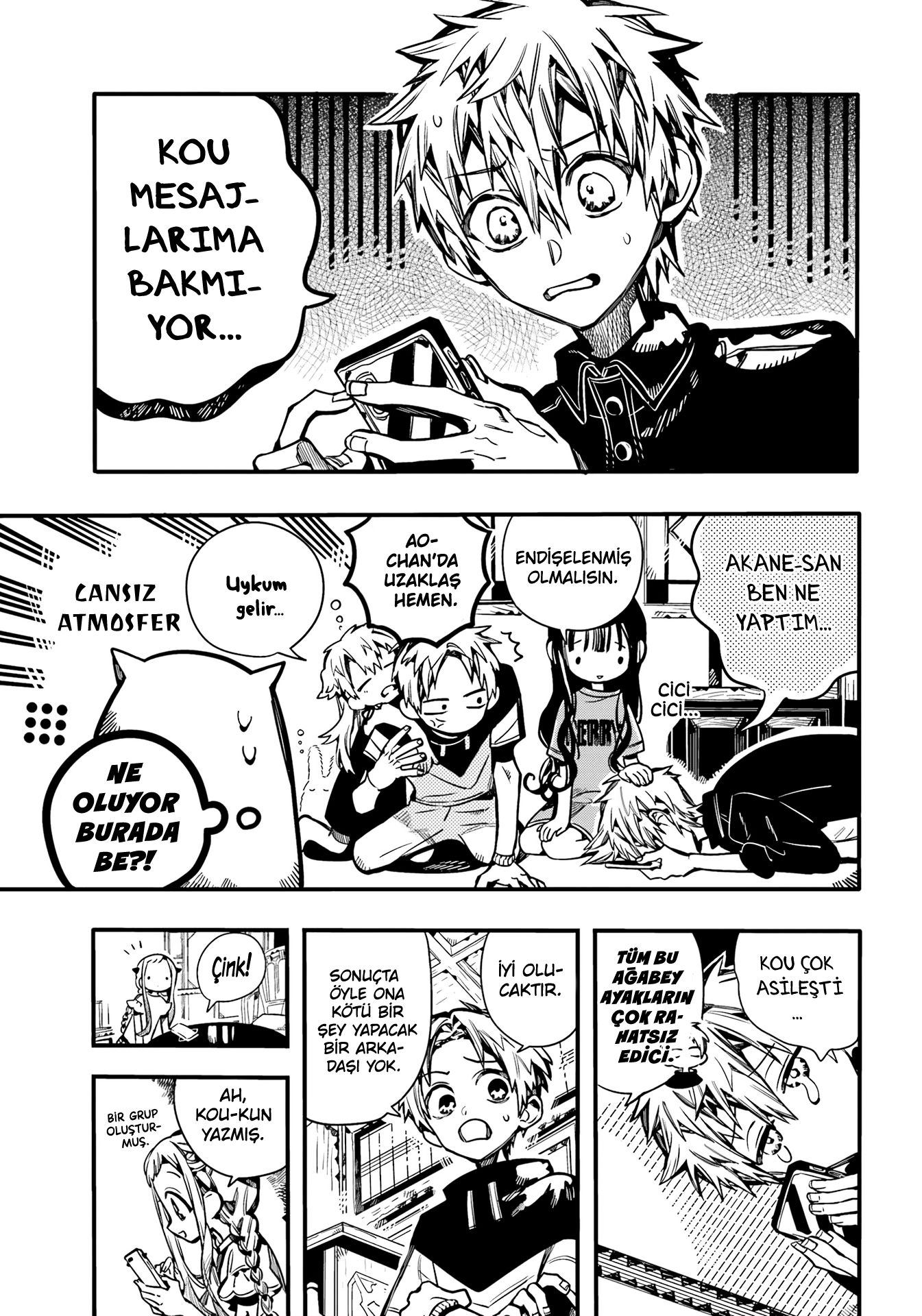 Read Toilet-bound Hanako-kun Türkçe Manga Oku - Güncel Bölümler Manga Online