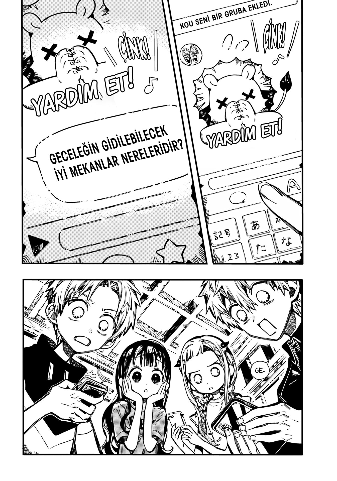Read Toilet-bound Hanako-kun Türkçe Manga Oku - Güncel Bölümler Manga Online