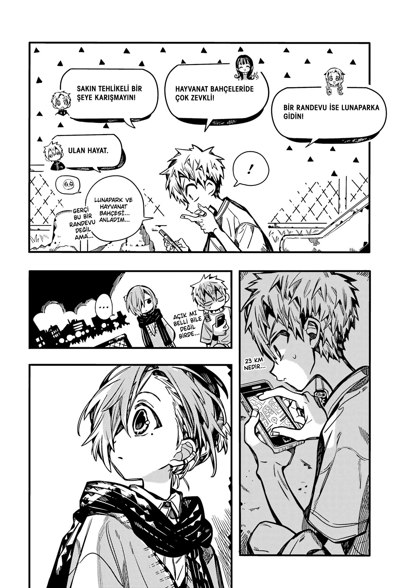 Read Toilet-bound Hanako-kun Türkçe Manga Oku - Güncel Bölümler Manga Online