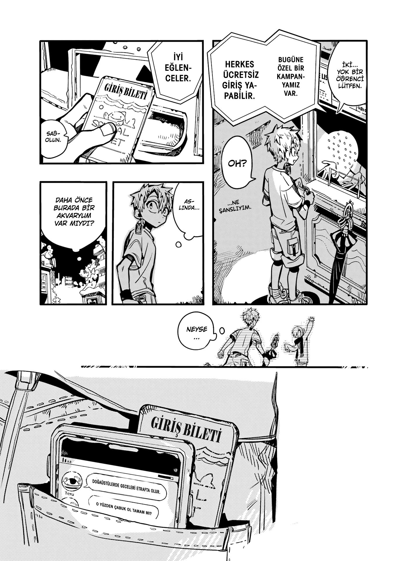 Read Toilet-bound Hanako-kun Türkçe Manga Oku - Güncel Bölümler Manga Online