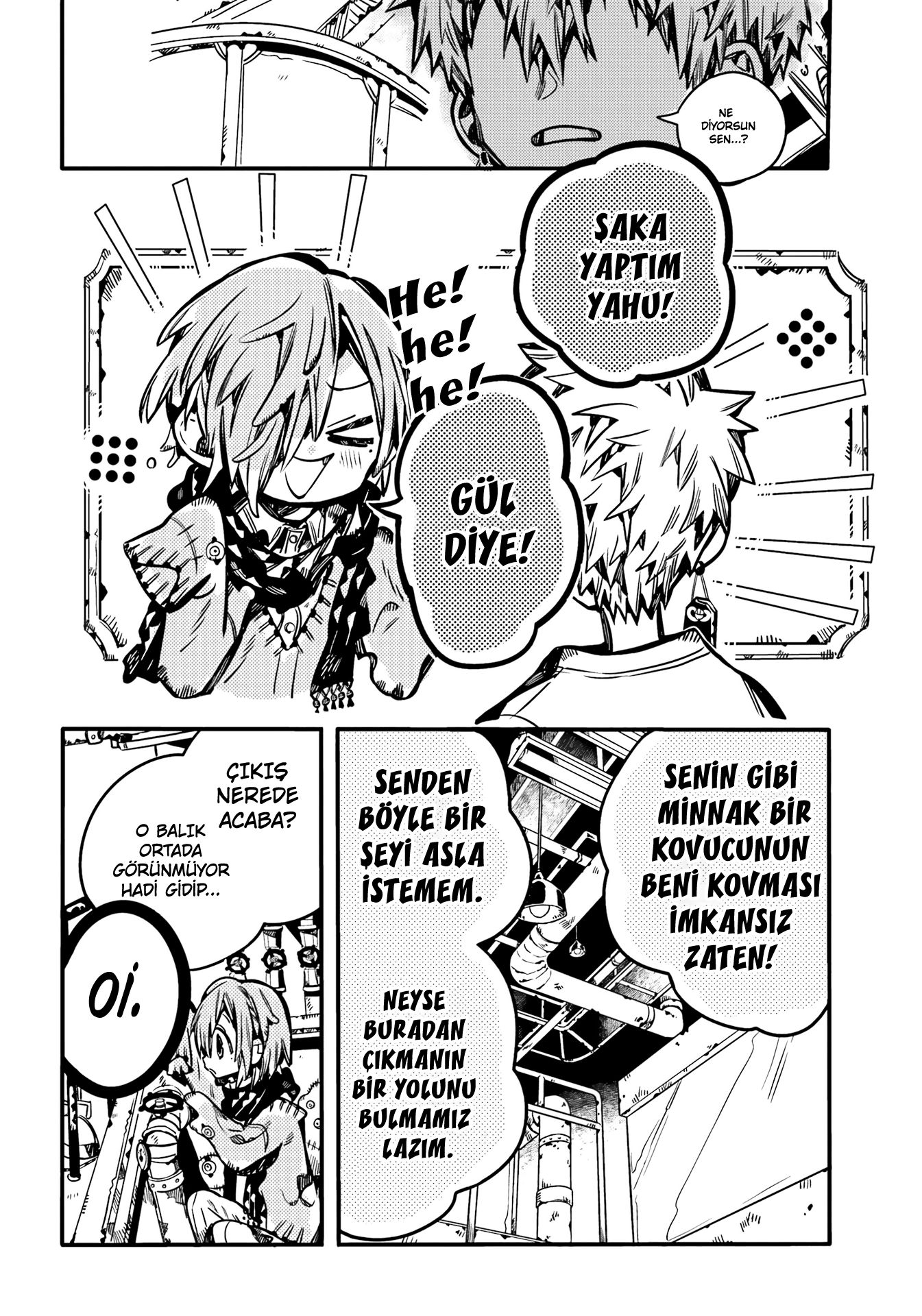 Read Toilet-bound Hanako-kun Türkçe Manga Oku - Güncel Bölümler Manga Online