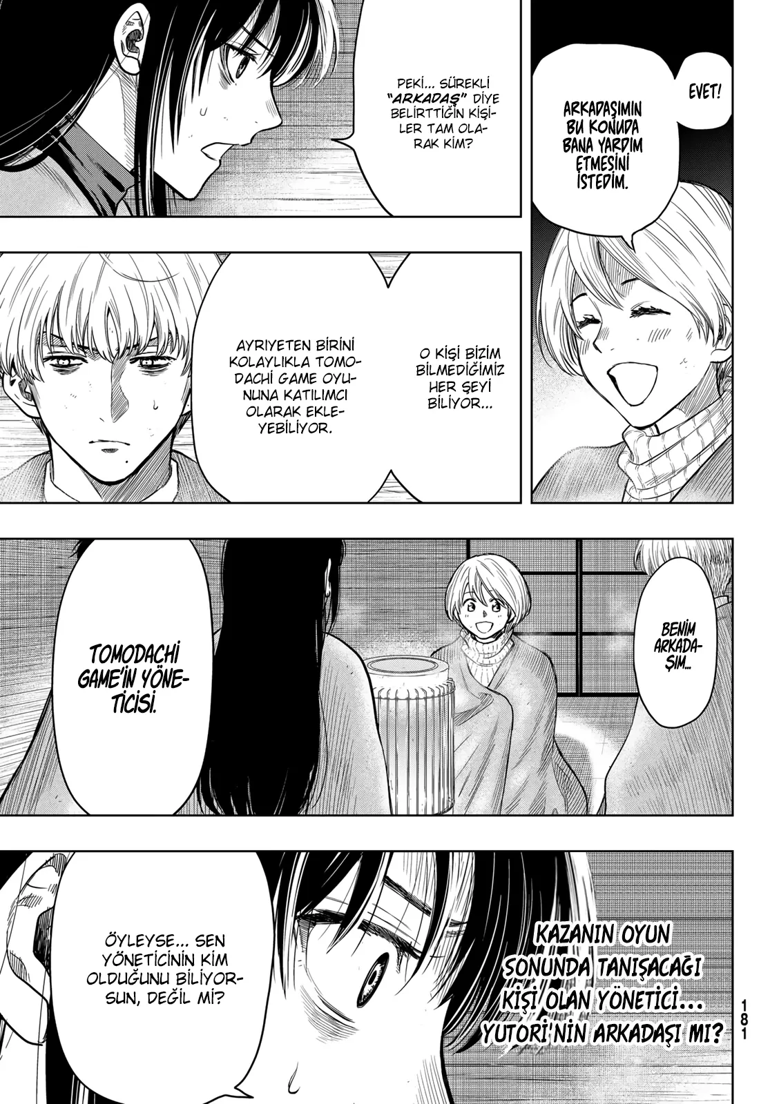 Read Tomodachi Game TR Manga Online