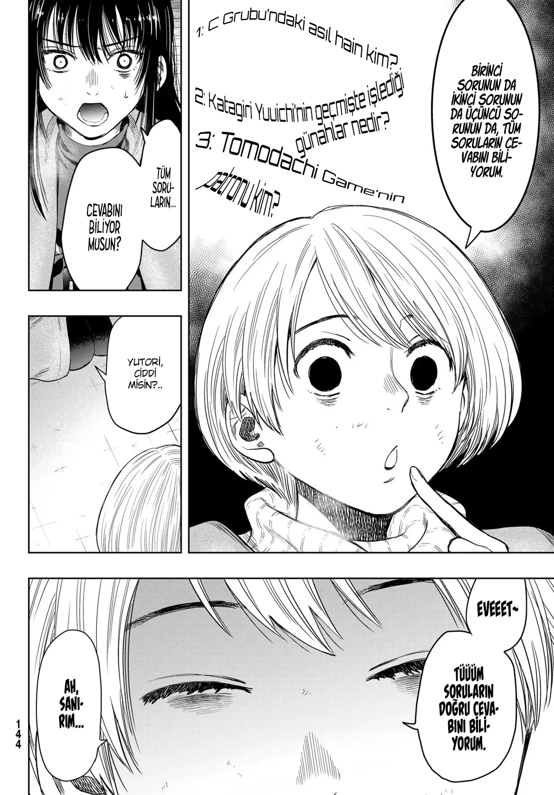 Read Tomodachi Game TR Manga Online
