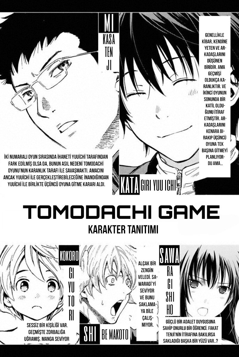 Read Tomodachi Game TR Manga Online
