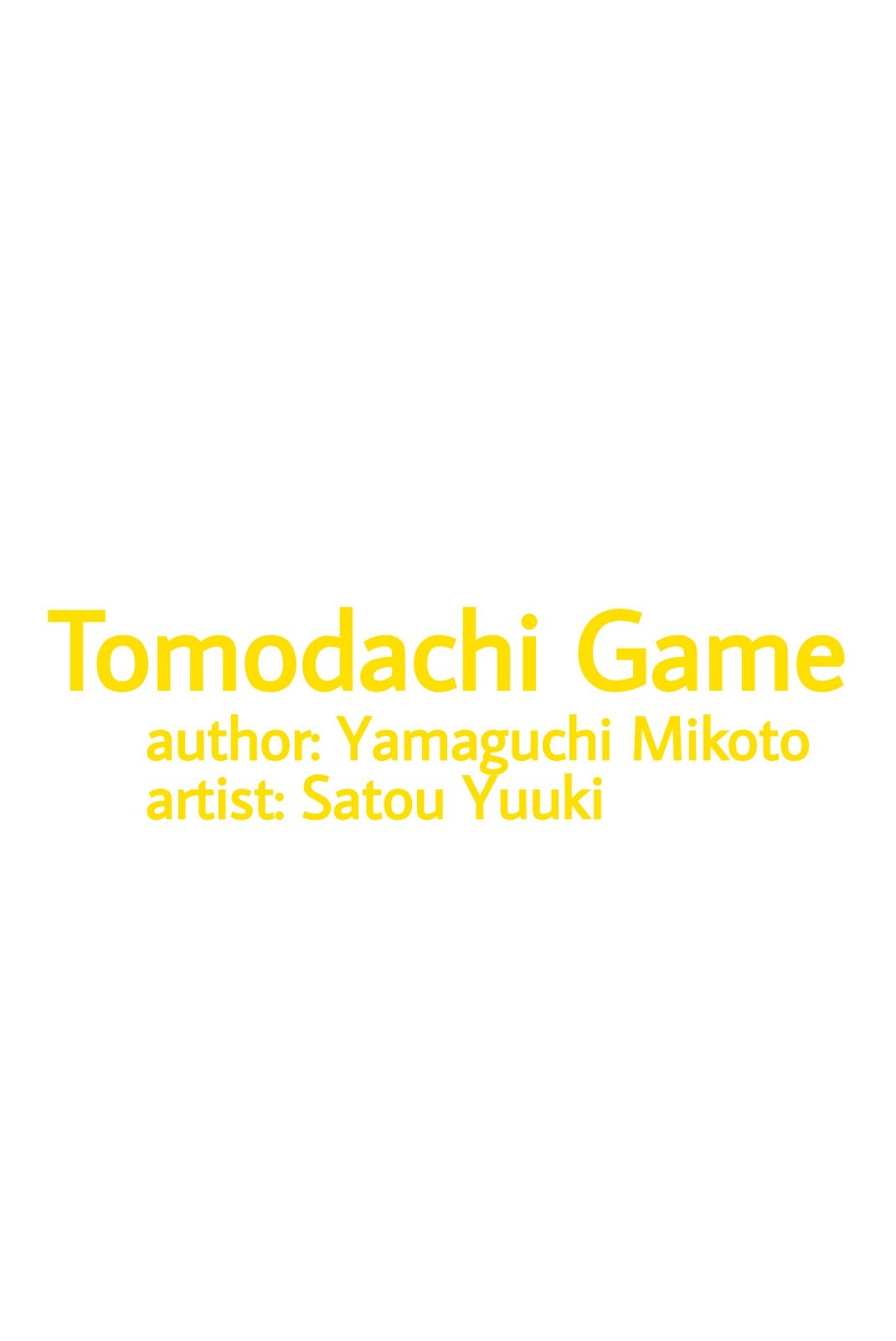 Read Tomodachi Game TR Manga Online