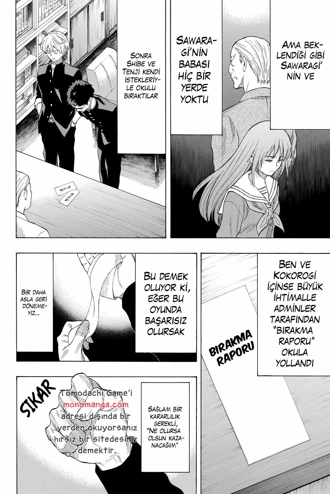 Read Tomodachi Game TR Manga Online