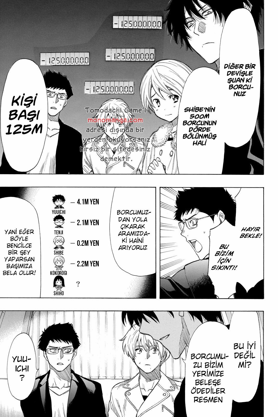 Read Tomodachi Game TR Manga Online