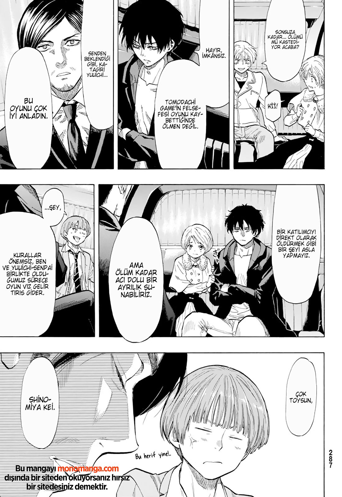 Read Tomodachi Game TR Manga Online