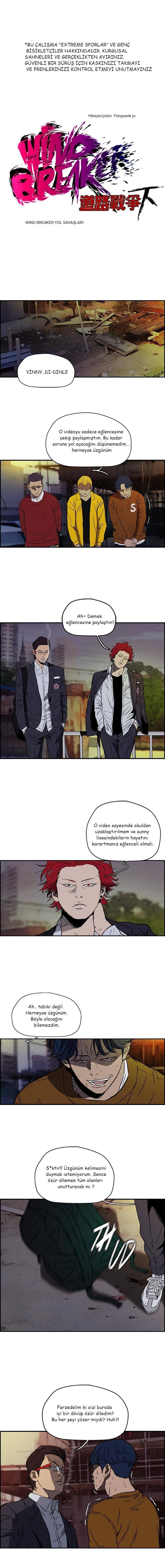 Read Wind Breaker Türkçe Manga - Sokak Yarışı Oku Manga Online